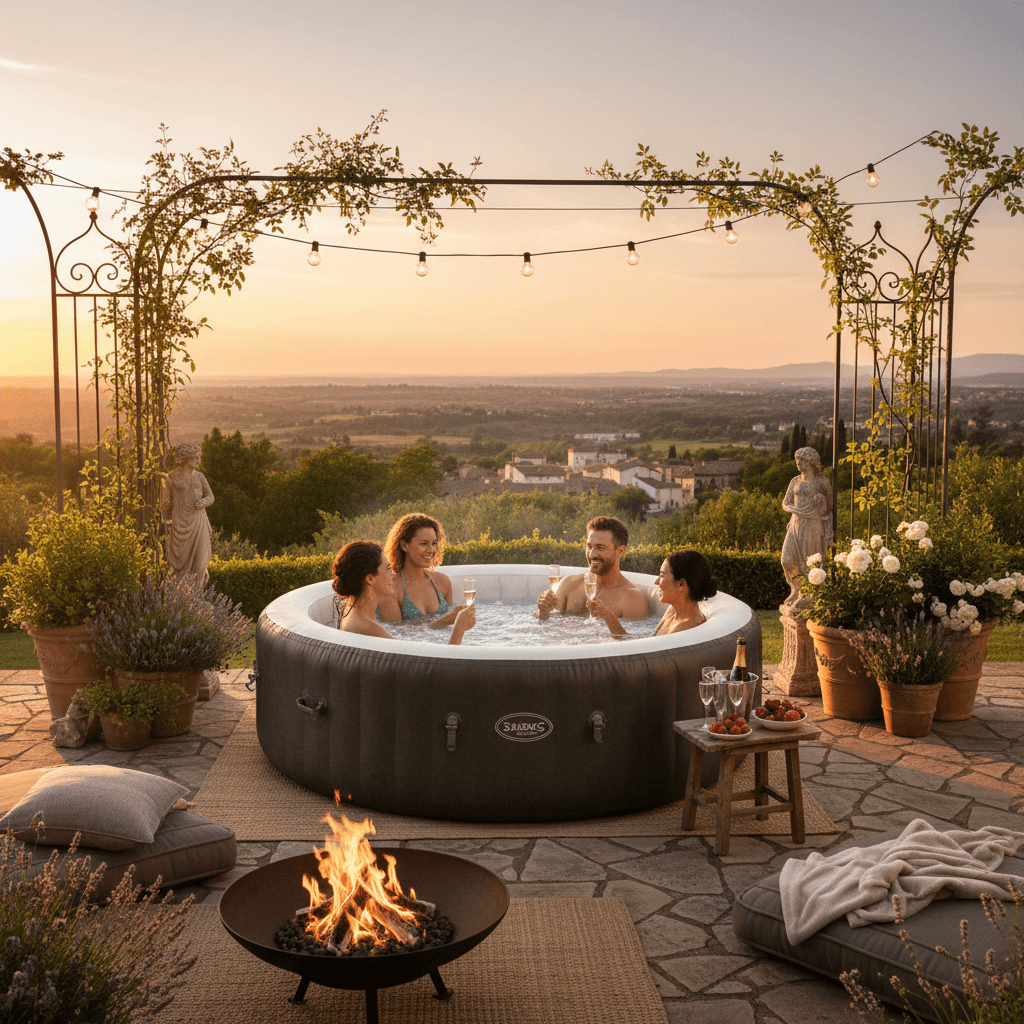 Spa gonflable premium Jardin Plaza