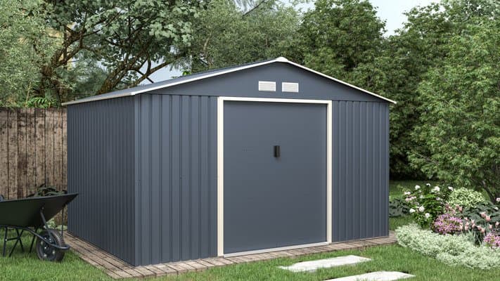 Abri de jardin métal 8.67m² - Prix d'usine - illustration 2