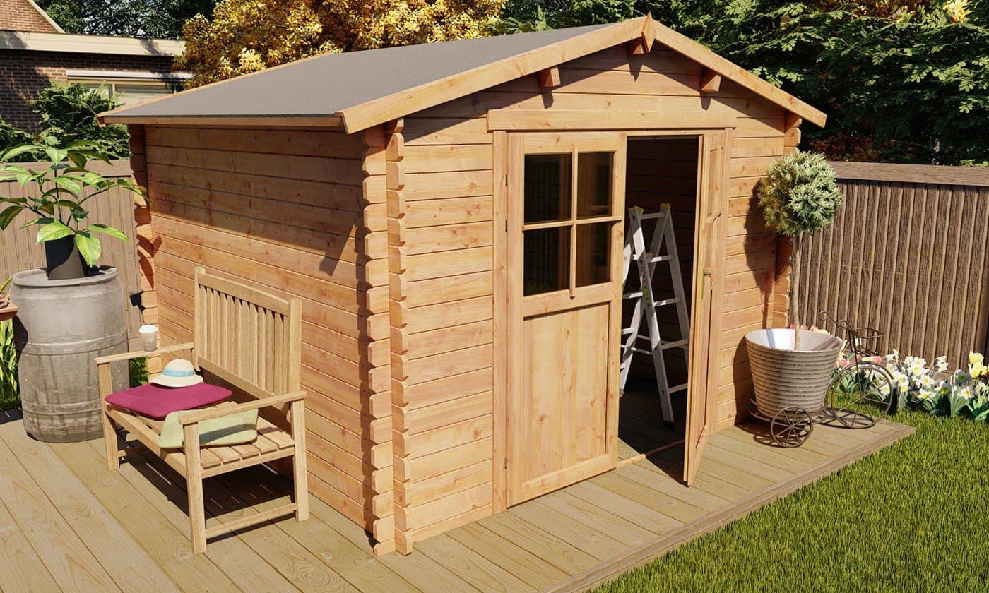 ABRI DE JARDIN TRAITÉ AUTOCLAVE MARMANDE - Prix d'usine - Image 1