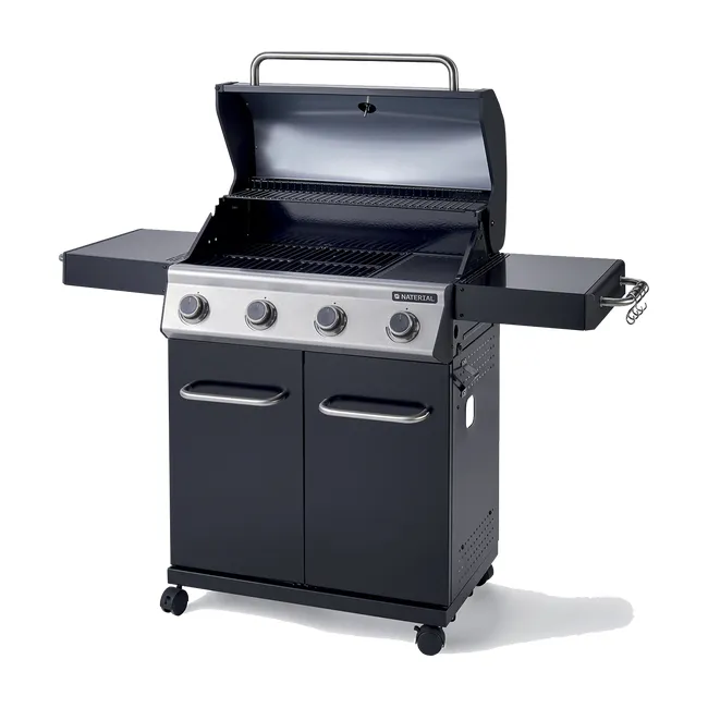 Barbecue au gaz - 154 x 55 x 114 cm - NATERIAL Kenton