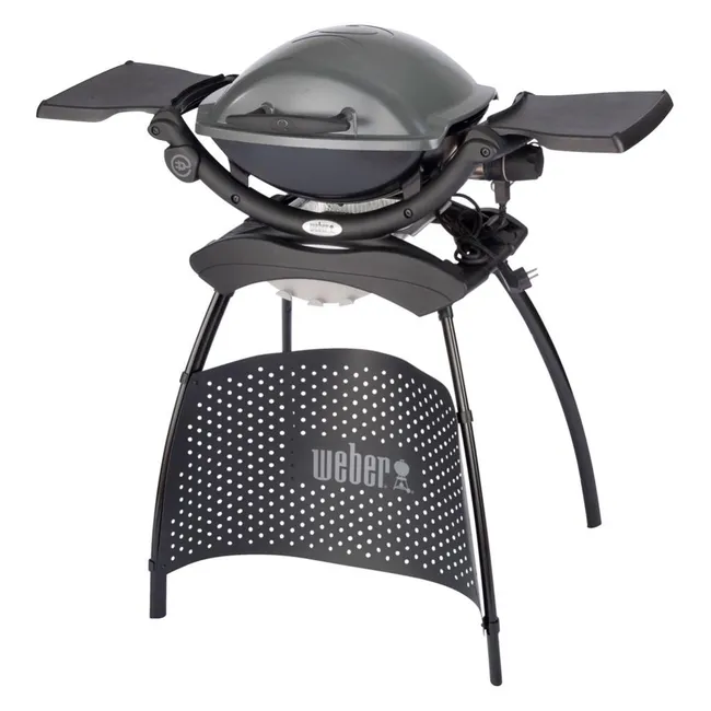 Barbecue électrique WEBER Q 1400 stand, noir - illustration 2