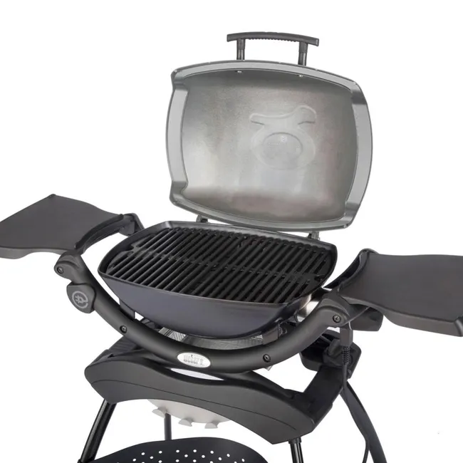 Barbecue électrique WEBER Q 1400 stand, noir - Image 1