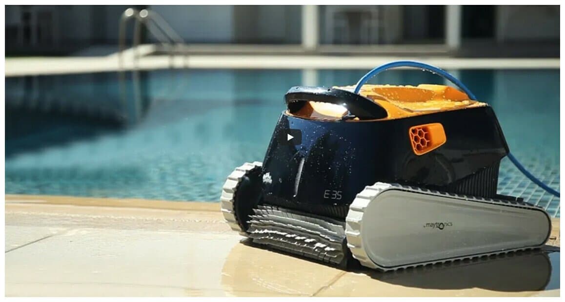 Robot piscine Dolphin E35 avec chariot - Image 1