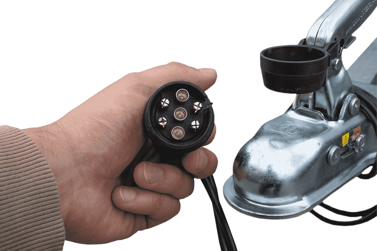 Top remorque garden trailer 200 kipp avec rehausses grillagées et roue jockey - illustration 3