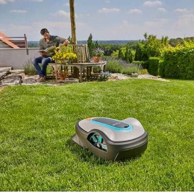 Robot tondeuse connecté GARDENA Sileno life 15101-26 Bluetooth, 750m² - illustration 2