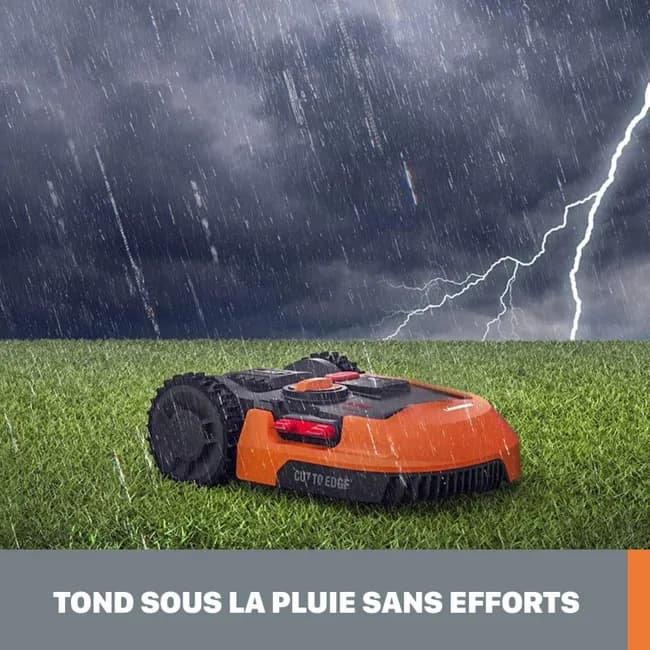 Robot tondeuse connecté WORX PLUS Wr165e, 500 m² - illustration 3